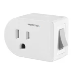 Single Outlet Surge Protector With On/off Switch, Etl Listed, Grounded Plug. Fixed Price $20.12.