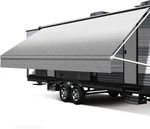 Rv Awning Replacement, 18.5OZ 16&APOS;(FABRIC 15&APOS;2), Gray Fade. Fixed Price $139.46.