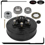 New L68149X L44649 Bearings With Brake Drum Hub On 4.5" Fits 3500 Lbs Axle. Fixed Price $61.86.