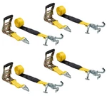 4PK 2"X12' E-track Ratchet Tie-down Strap W/cluster Hook, Hd Fitting 1,333 Lbs. Fixed Price $99.99.