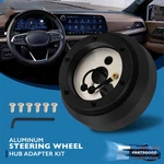 For 89-95 Jeep Wrangler Cherokee 6-BOLT Hole Steering Wheel Hub Adapter Boss Kit. Fixed Price $43.99.