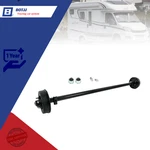 1- 3,500LBS Trailer Axle Electric Brake LUG-4.5" 89"HUB Face 74" Spring Center. Fixed Price $395.14.