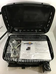 Outdoor Unlimited Camper / Side-kick Grill RV-500 With Hanging Rack Stand. Fixed Price $157.00.