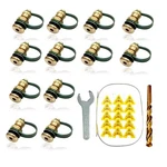 12 Pcs Brass Fuel Gas Can Vent Cap Kit - Tank Valve For Quick Refills, Water Jug. Fixed Price $28.79.