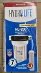 Hydro Life Water Filtration Systems HL-200 Exteropr Filter Kit Rv 52412. Fixed Price $70.00.