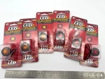 Lot Of 6 Optronics 3 Red Amber Led Marker Clearance Light Kit MCL12AK MCL12RK. Fixed Price $72.99.