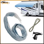 Rv Awning Replacement Fabric 17' (actual WIDTH16'2") Blue Fade. Fixed Price $61.90.