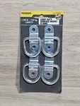 4PK D-ring Anchors Surface Mount Trailer Truck Bed Ratchet Strap Hook 1200LB. Fixed Price $13.95.
