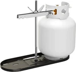 Rv Dual Propane Mounting Rack For 20LB Tanks Travel Trailer Hitch Frame. Fixed Price $45.71.