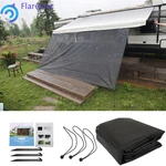 10'-20' Feet Sun Shade Solar Mesh Canopy Screen Privacy Rv Awning Complete Kit. Fixed Price $30.68.