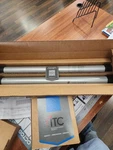 Itc 27" Surfit Table-leg Silver Recessed Pack. Fixed Price $135.00.
