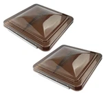2 Packs 14 Inch Rv Roof Vent Cover Universal Replacement Lid Smoked For .... Fixed Price $47.45.