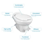 Thetford Marine 34433 Hybrid Rv Toilet. Fixed Price $309.57.