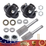 1' Square BT8 Spindle, With Trailer Bearing 2 Sets On 4' Hub Kit. Fixed Price $108.32.