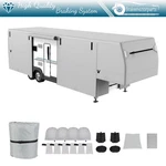 26FT-29FT 5TH Wheel Rv Cover Motorhome Travel Trailer Camper Oxford Cloth. Fixed Price $163.68.