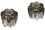 Dura Faucet Df-rks Smoked Acrylic Knobs. Fixed Price $11.38.
