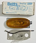 Betts Snap-seal Amber Rear Marker Light Lamp W/ S-200 Lens Complete Kit Nos. Fixed Price $26.99.