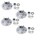 Labwork On 4.5' Galvanized Trailer Hub Kit #84 Spindle For 3500 Lbs. Fixed Price $104.62.
