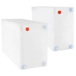 Recpro Rv Water Combo Fresh & Gray Holding Tanks, 16 + 21 Gallon. Fixed Price $219.95.