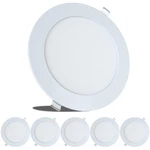 Leisureled 5 Pack Rv Boat Recessed Ceiling Light 720 Lumen Super Slim Pan.... Fixed Price $54.66.