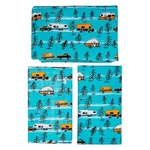 Camco Rv & Tree Sketch Design Tablecloth W Bench Covers. Fixed Price $24.38.