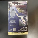 Rv Panel 30 Amp 120/240 Volt, Model #PSC-41-GR-HR, Connecticut Electric, New. Fixed Price $75.00.