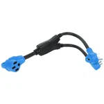 Rv Power Cord Adapter Y Split 50 Amp Female To: Each 30A & 15A Plugs. Fixed Price $24.27.