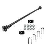 3.5K Trailer Axle Lug 95" Hf 80" Spring Center 82" On 4.5" With U-bolt Kit. Fixed Price $291.85.