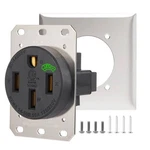 Suplevel Nema 1450 Outlet, Heavy Duty Amp Charging Receptacle With W.... Fixed Price $33.81.