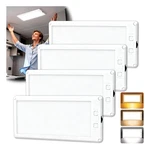 4 Pack Rv Lights INTERIOR,3 Color Led Super Bright FIXTURE,12V Ceiling .... Fixed Price $50.10.