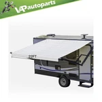 22FT 8 Inch Waterproof Rv Awning Fabric Replacement For Camper Trailer White. Fixed Price $103.65.