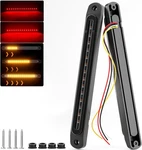 Pseqt 10" Led Trailer Tail Bar Brake Stop Turn Signal Lights Red&amber. Fixed Price $38.98.