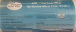 Rv Marine Water Filter Kdf Carbon F200-2 Activated. Fixed Price $12.00.