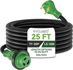 Rvguard Amp 25 Ft Lockable Power Extension Cord TT-30P To L5-30R. Fixed Price $44.65.