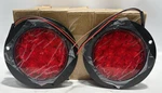 Hifybaty 10 Pcs Red Led Round Trailer Tail Lights 4" Stop Brake. Fixed Price $29.95.
