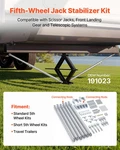 Jt's Strong Arm Jack Stabilizer Kit 191023, Fits For 5TH Wheel Rv And Travel. Fixed Price $270.28.