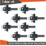 Labwork 8PACK Trailer Axle Kit W/4 On 4" Bolt Idler 1" Hub & Round BT8 Spindle. Fixed Price $242.01.