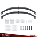 Trailer Axle Suspension Kit For 5000LBS 4 Leaves 2500 Leaf Spring & Hanger. Fixed Price $91.53.