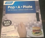Camco 57006 Pop-a-plate Black 8-3/4"-9" Paper Dispenser. Fixed Price $13.50.