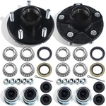 Grepspud On 4.5'' Trailer Hub Kits For 2000LBS 1'' 1-1/16''. Fixed Price $89.58.