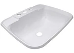 Lasalle Bristol 16186PW Bathroom Sink 14-3/4 X 12-1/4 White Abs W/stopper. Fixed Price $45.34.