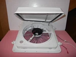 *dometic Roof Vent Fan DV4100 White 12 Volt 3 Speed Open Close Free Ship *1*. Fixed Price $159.99.