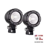 Lightronic Offroad 1.7" Round Motorcycle Led Fog Flood Beam. Fixed Price $43.45.