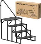 Nilight Rv Steps With Handrail Hot Tub Outdoor Stairs 2 3 4. Fixed Price $115.99.