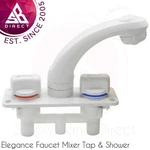Whale Elegance Faucet Mixer Tap & Shower Unit RT2498 White For Boats- Motorhome. Fixed Price $142.67.
