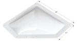 Icon 01865 0RV Skylight NSL208-20" X 8" 4", White. Fixed Price $161.37.
