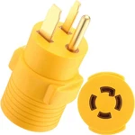 Kanayu 6-50P To L14-30R Amp Welder Adapter Compatible With Nema, Yellow. Fixed Price $33.12.