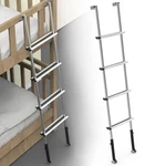 Bunk Bed Ladder, 3-LEVEL Height Adjustment (59.5 /60.5 /61.5 ). Fixed Price $87.09.