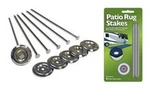 Prest Fit 36923 2001 Patio Rug Stakes Pack Silver. Fixed Price $18.26.