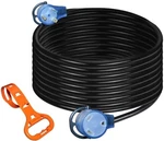 36FT 100% Copper Extension Cord: Rv Nema 30A TT-30P To TT-30R With Easy Handle. Fixed Price $49.99.